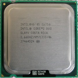 Intel Core 2 Duo E6750 2.66 GHz/4 Mb/1333 (SLA9V) s775